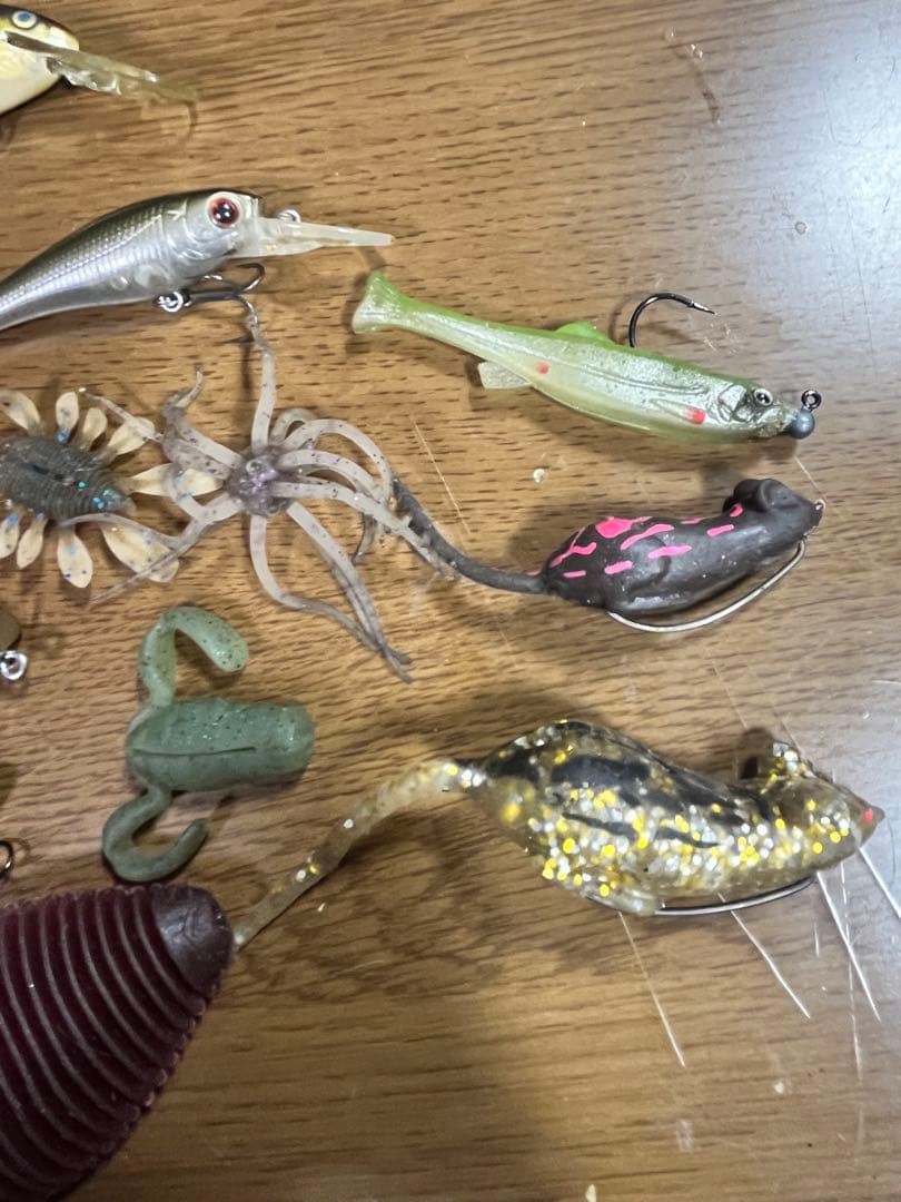バス釣り　ルアーセット