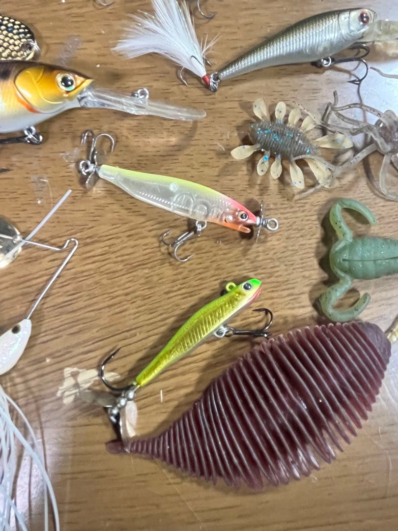 バス釣り　ルアーセット