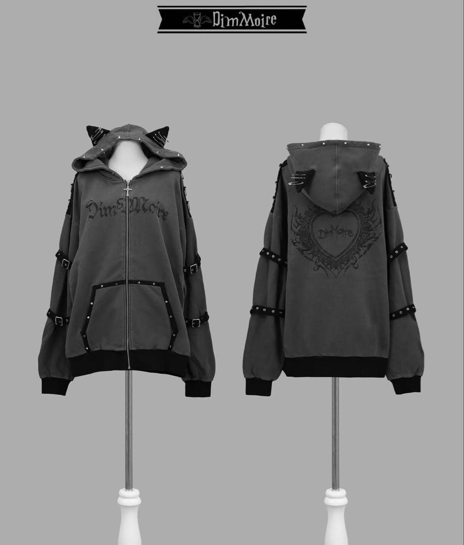 【最終値下げ】DimMoire ディムモアール Evil Catパーカー