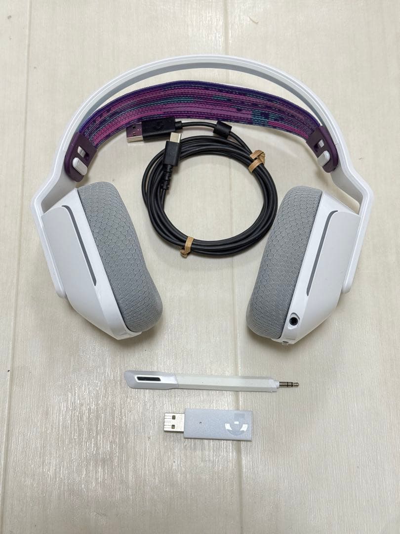 【美品】Logicool G733 ワイヤレスゲーミングヘッドセット