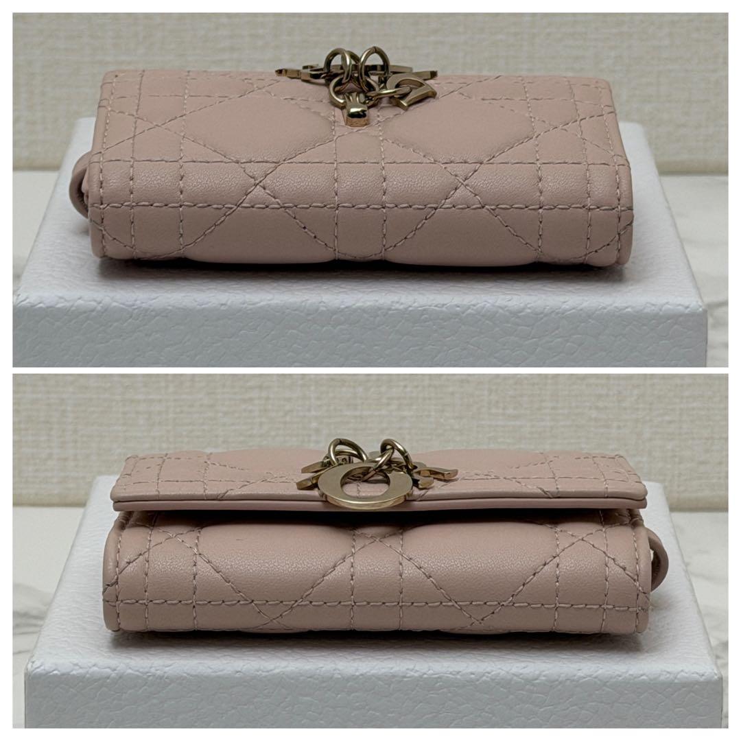 極美品 ディオール Aster キーケース キーケース 現行品 パウダーピンク