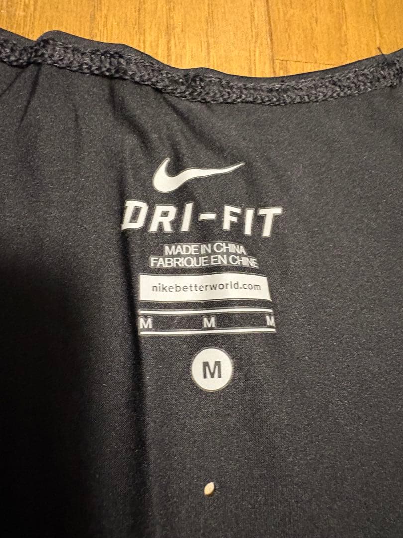 Nike Dri-FIT ストライプタンクトップ M ランニングシャツ
