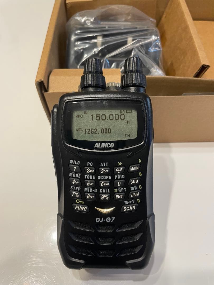 ALINCOアルインコアマチュア無線機DJ-G7 144/430/1200MHz