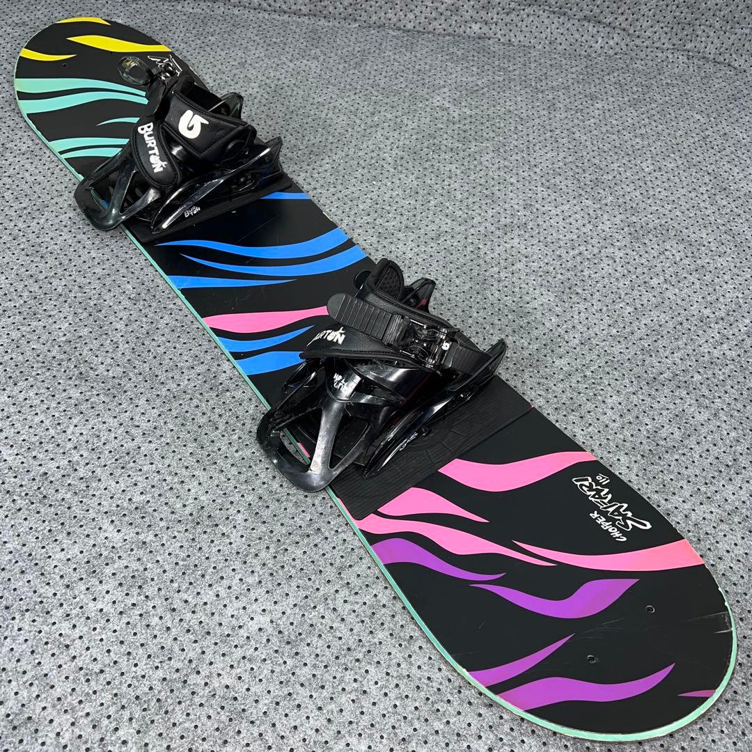 7-8回使用 キッズスノーボード BURTON 110cm×バイン×BOAブーツ