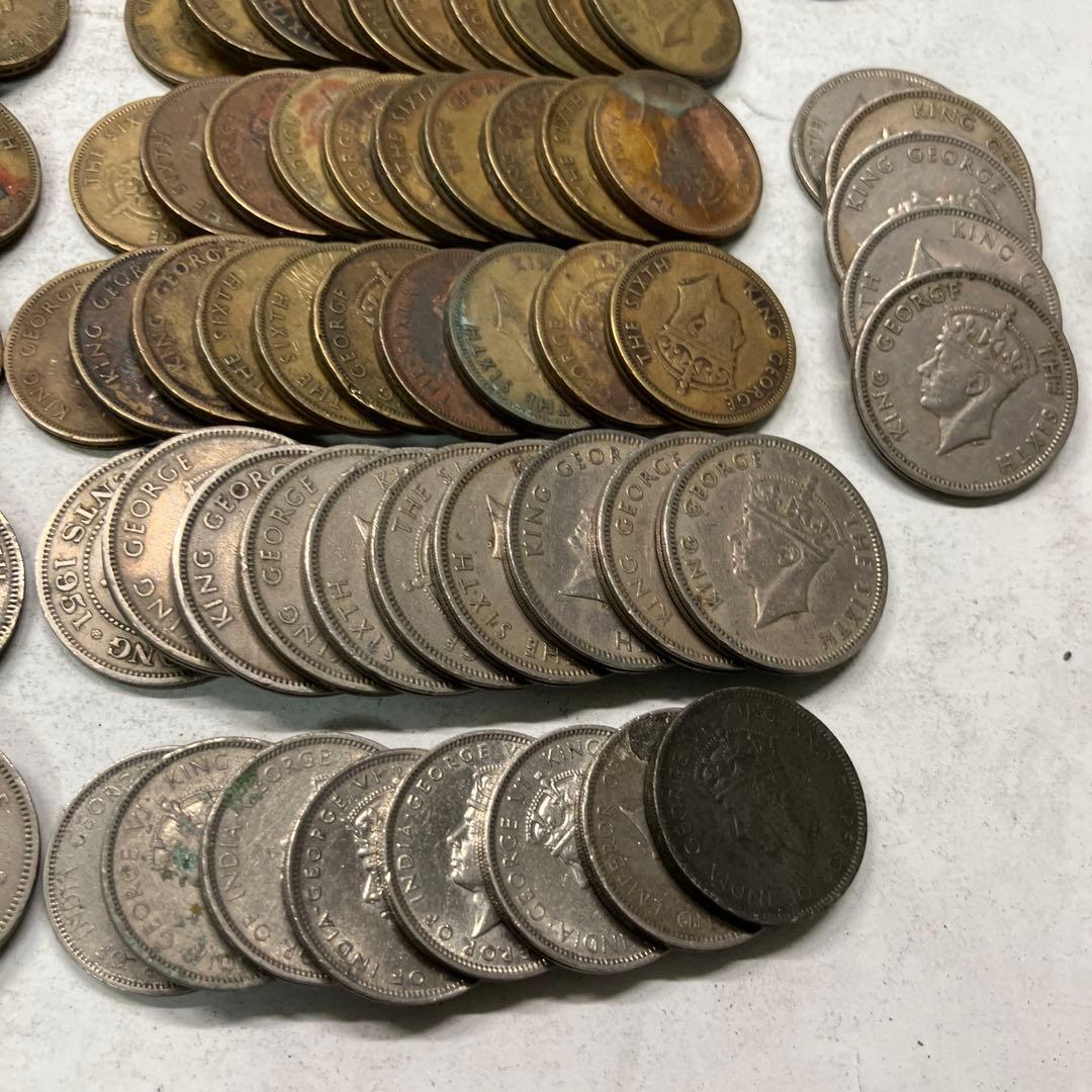 イギリス領　香港　ジョージ　まとめ売り　 硬貨  古銭