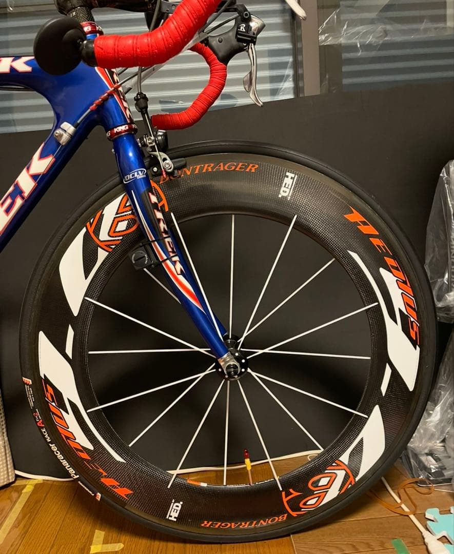 最終価格　超希少　TREK OCLV120カーボンディスクホイール付き