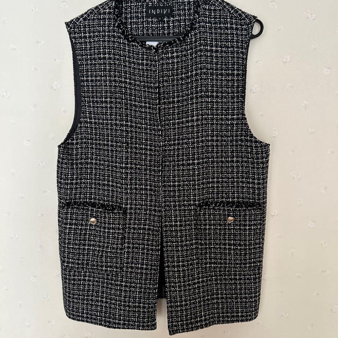 INDIVI ジレ　13 新品