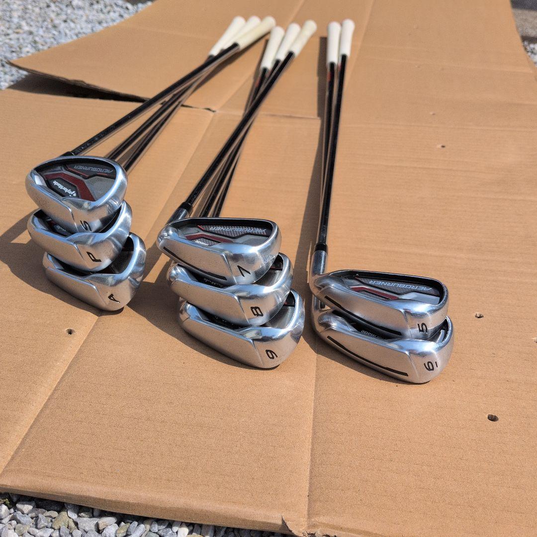TaylorMade AEROBURNER アイアン5-9番ASPの8本セット