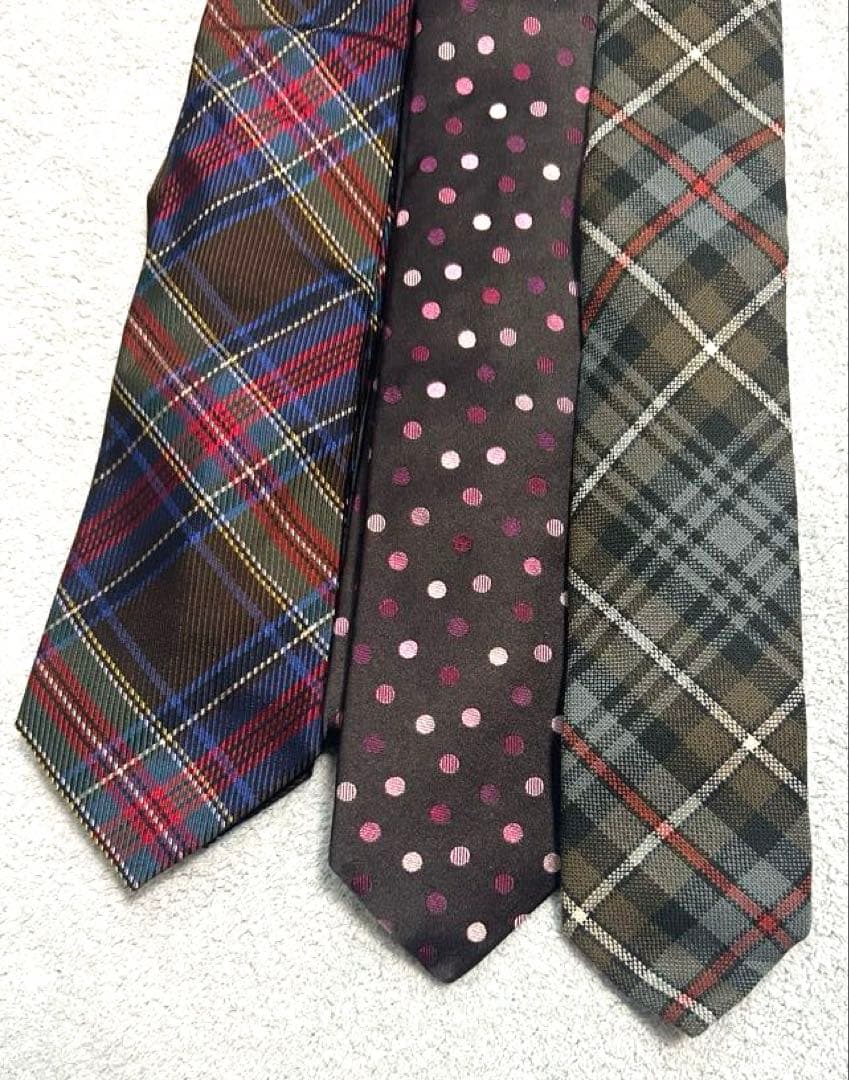 は*み様 ネクタイ　ポールスミス　Paul Smith まとめ売り　3点セット