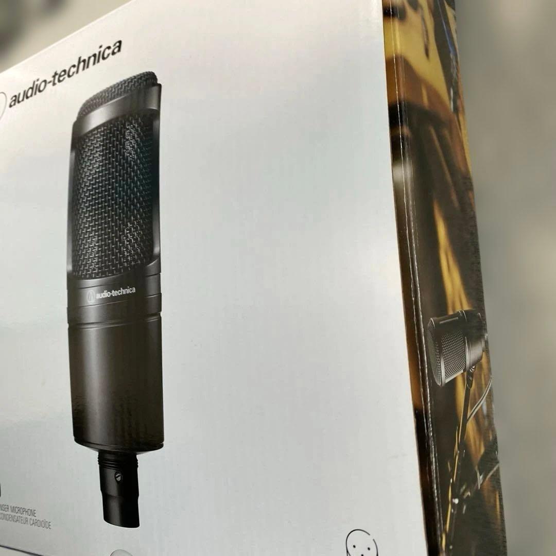 audio-technica AT2020 コンデンサーマイク　XLRケーブル付
