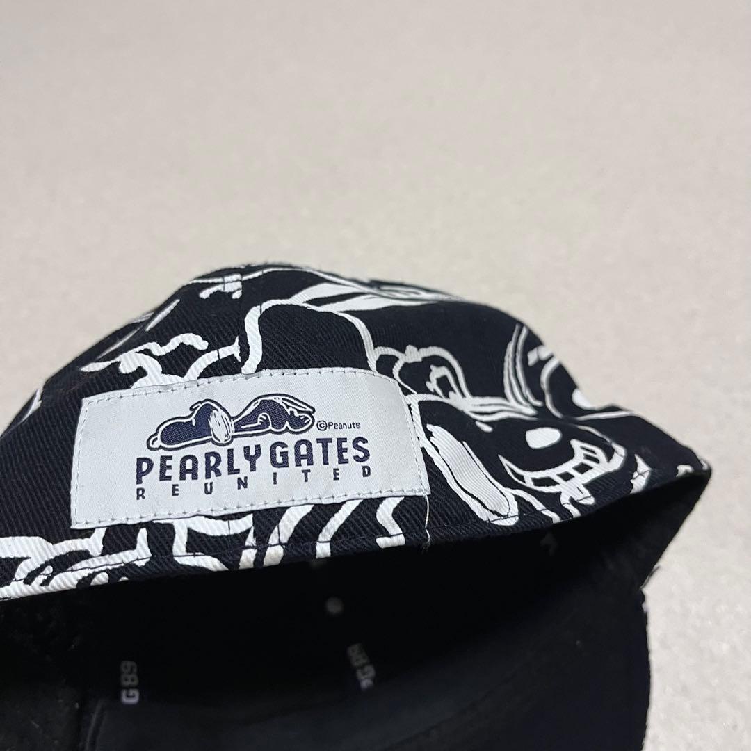 PEARLY GATES パーリーゲイツ スヌーピー コラボ キャップ