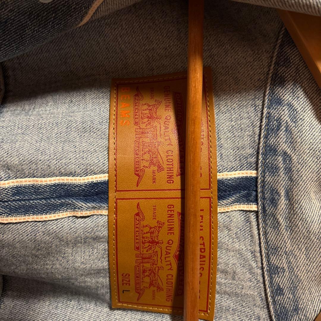 LEVI'S®xBEAMS SUPERWIDE デニムジャケットL リーバイス
