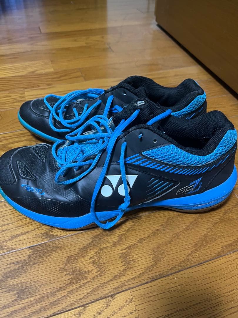 YONEX SHB-65Z バドミントンシューズ 黒/青