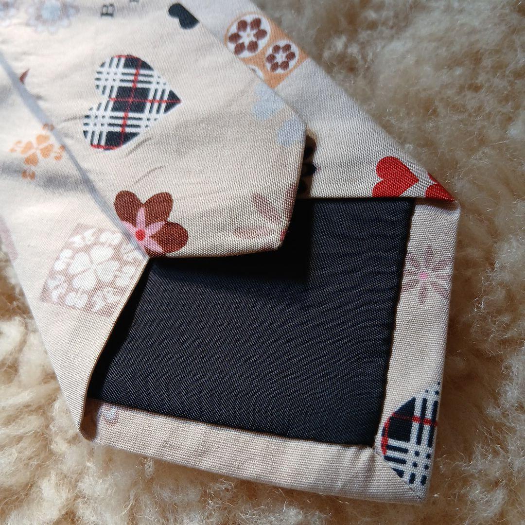 ☆BURBERRY BLACKLABEL モノグラム　ネクタイ☆ベージュ