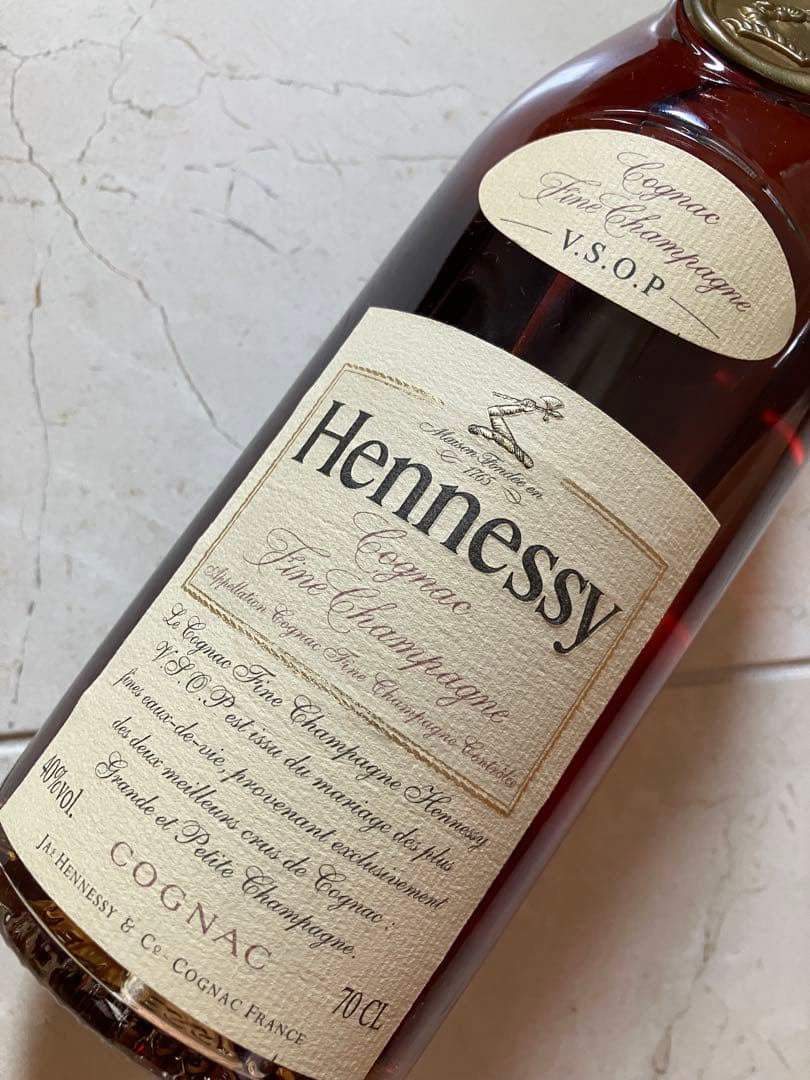 【未開栓】Hennessy VSOP コニャック 70cl 40% スリムボトル
