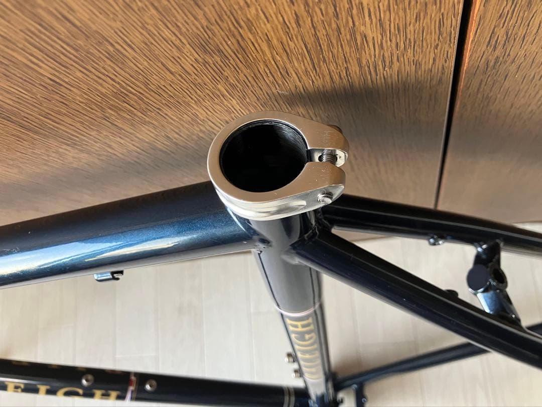 RALEIGH ロードバイクフレーム　クロモリ　アガトブルー