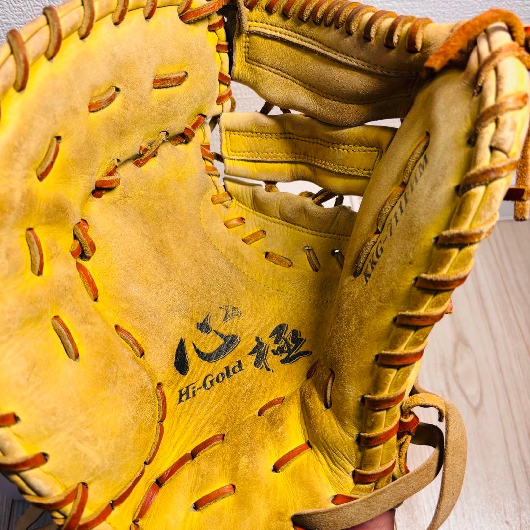 ハイゴールド　軟式野球　ファーストミット　左投げ用　左