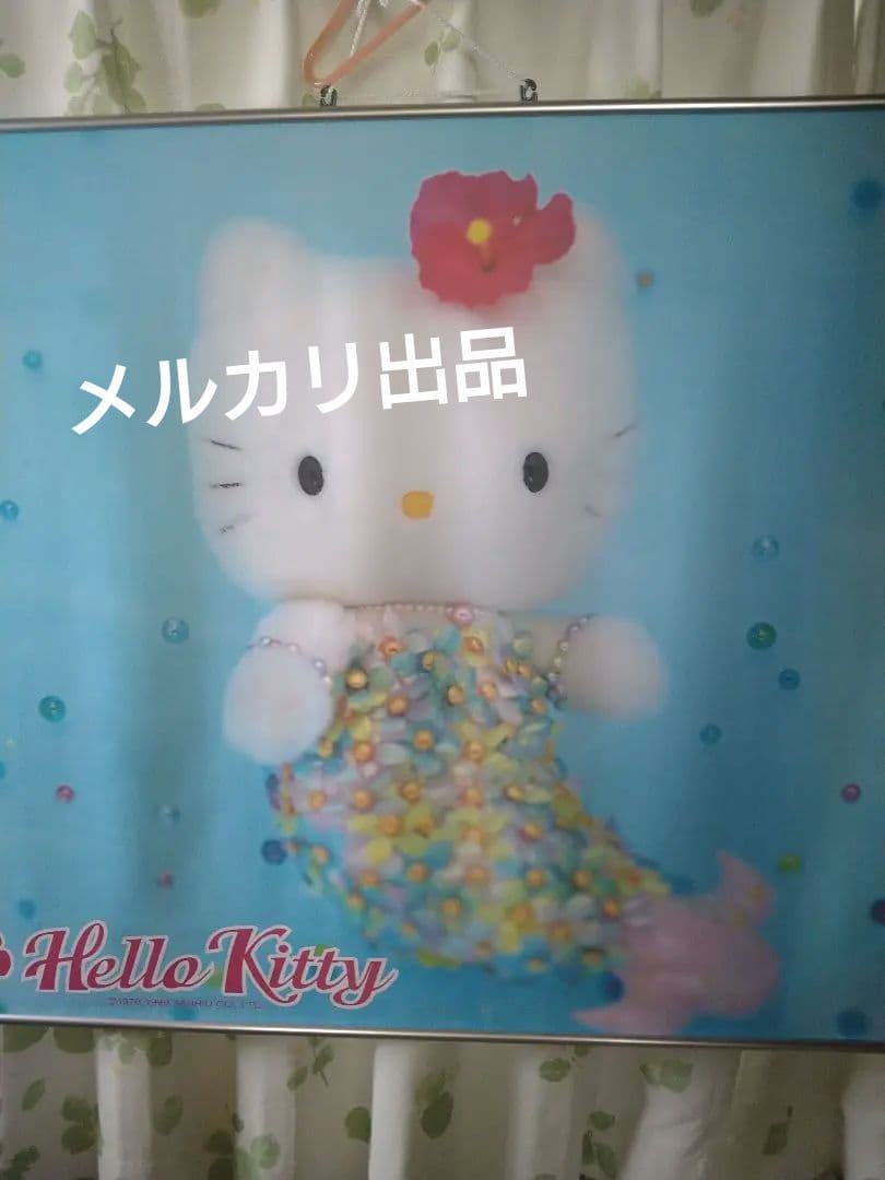 キティちゃん マーメイドキティ タペストリー レア サンリオ