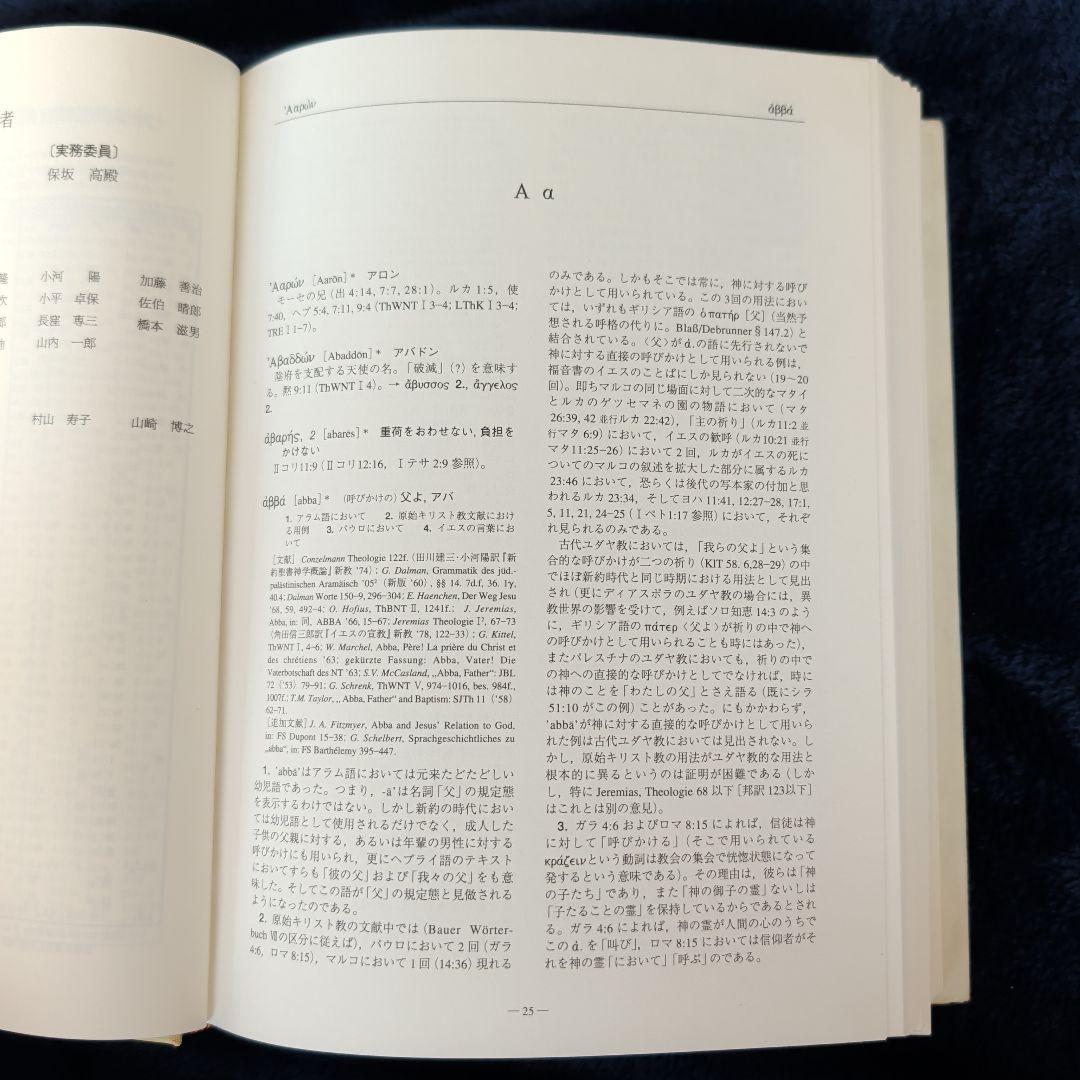つつのぶ　ギリシア語新約聖書釈義辞典 全3巻セット　教文館