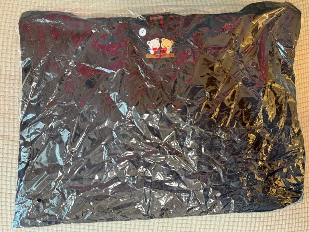 ス*ル様 ファミリア　レッスンバッグ　バッグ　赤チェック　bag お受験　受験