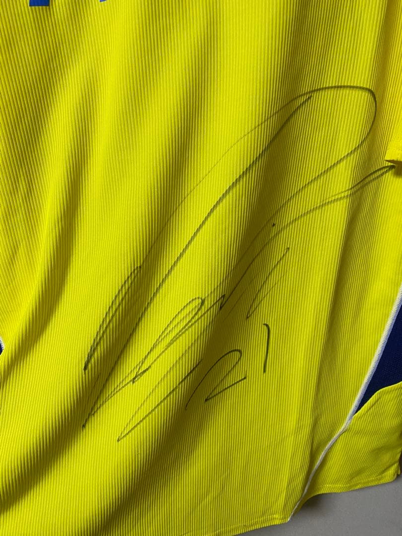 Mizuno サイン入りイエローシャツ Sammy 中牧　大輔