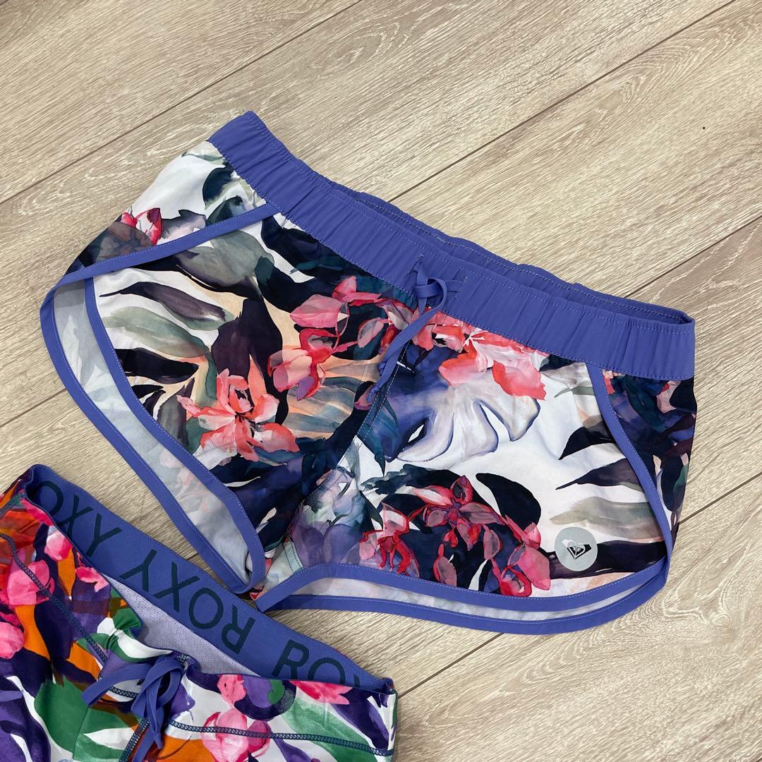【ROXY】パンツ　ジムウェア　水陸両用ショートパンツ　水着　スイムウェア