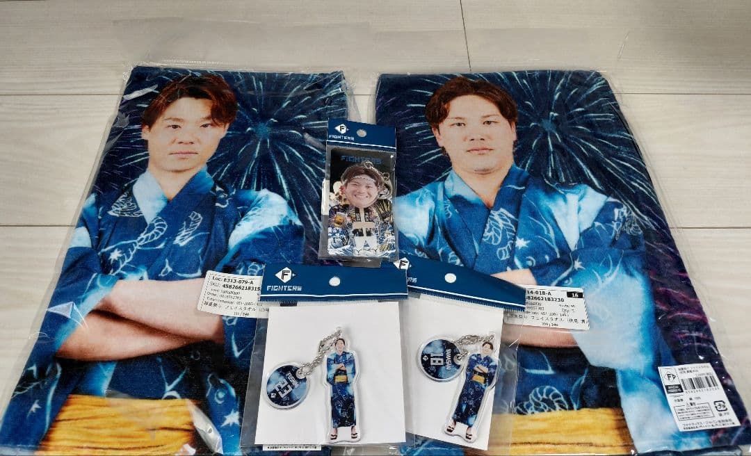 さちとら/ファイターズ超夏祭り2024&2023グッズ(山﨑福也&伏見寅威)