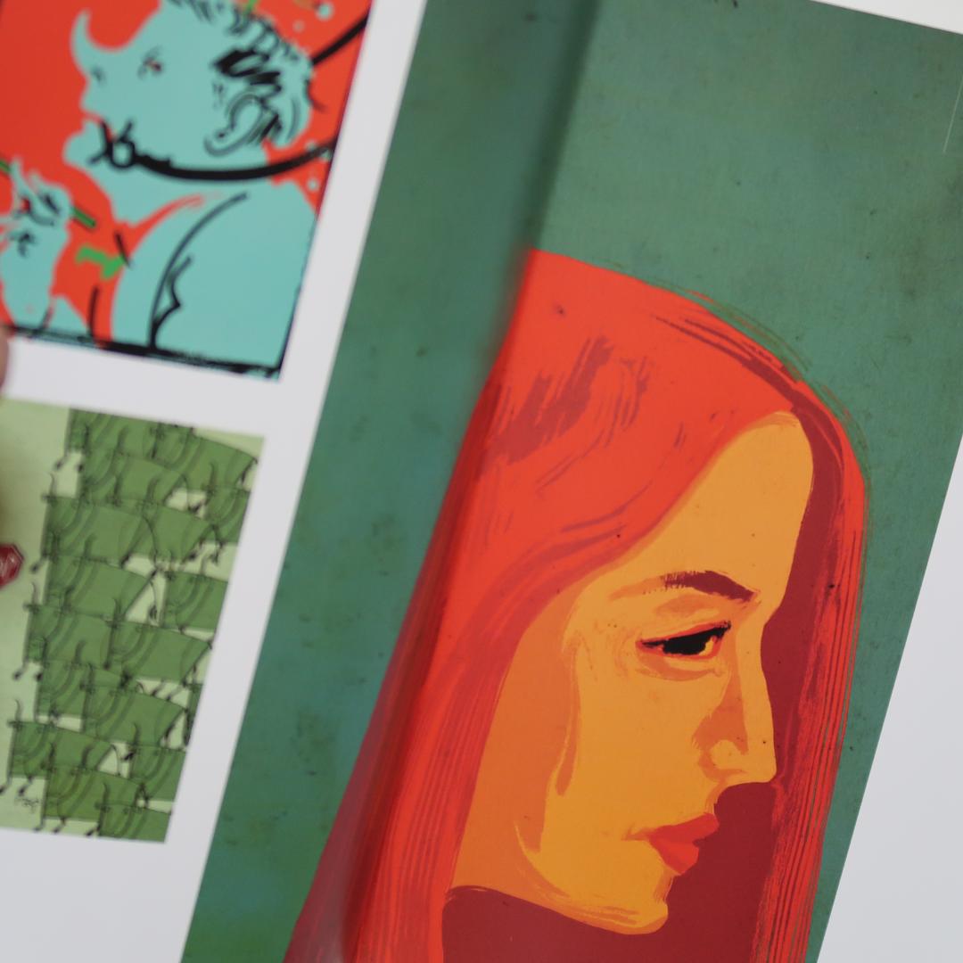4月限定特価！洋書　Three by Three Illustrat… アート集