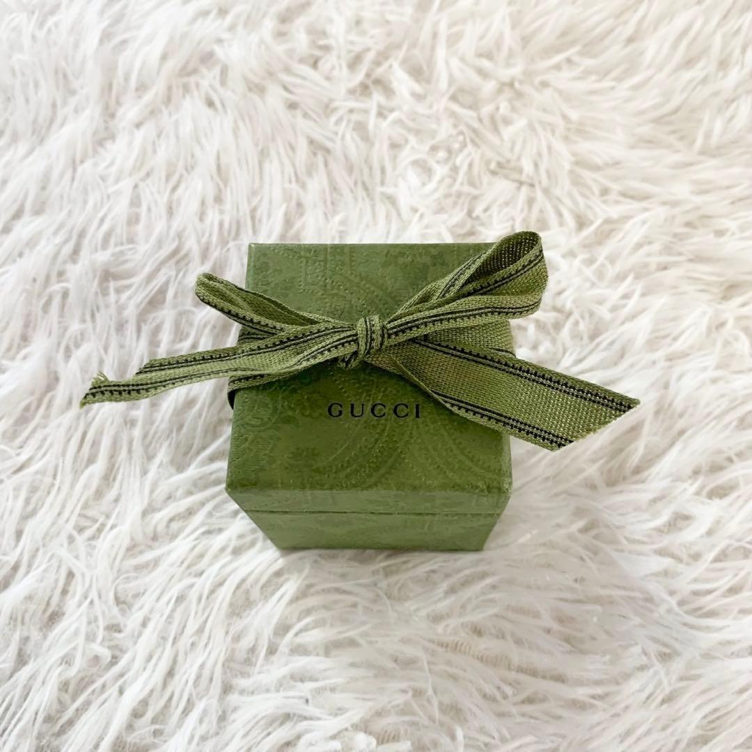 GUCCI　グッチ　ネックボウ　beeロゴ　GG柄　蜂　リボンスカーフ　ビー
