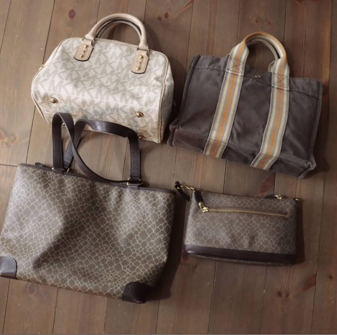 エルメス マイケルコース ニナリッチHermes ハンドバッグ クロコ型押し