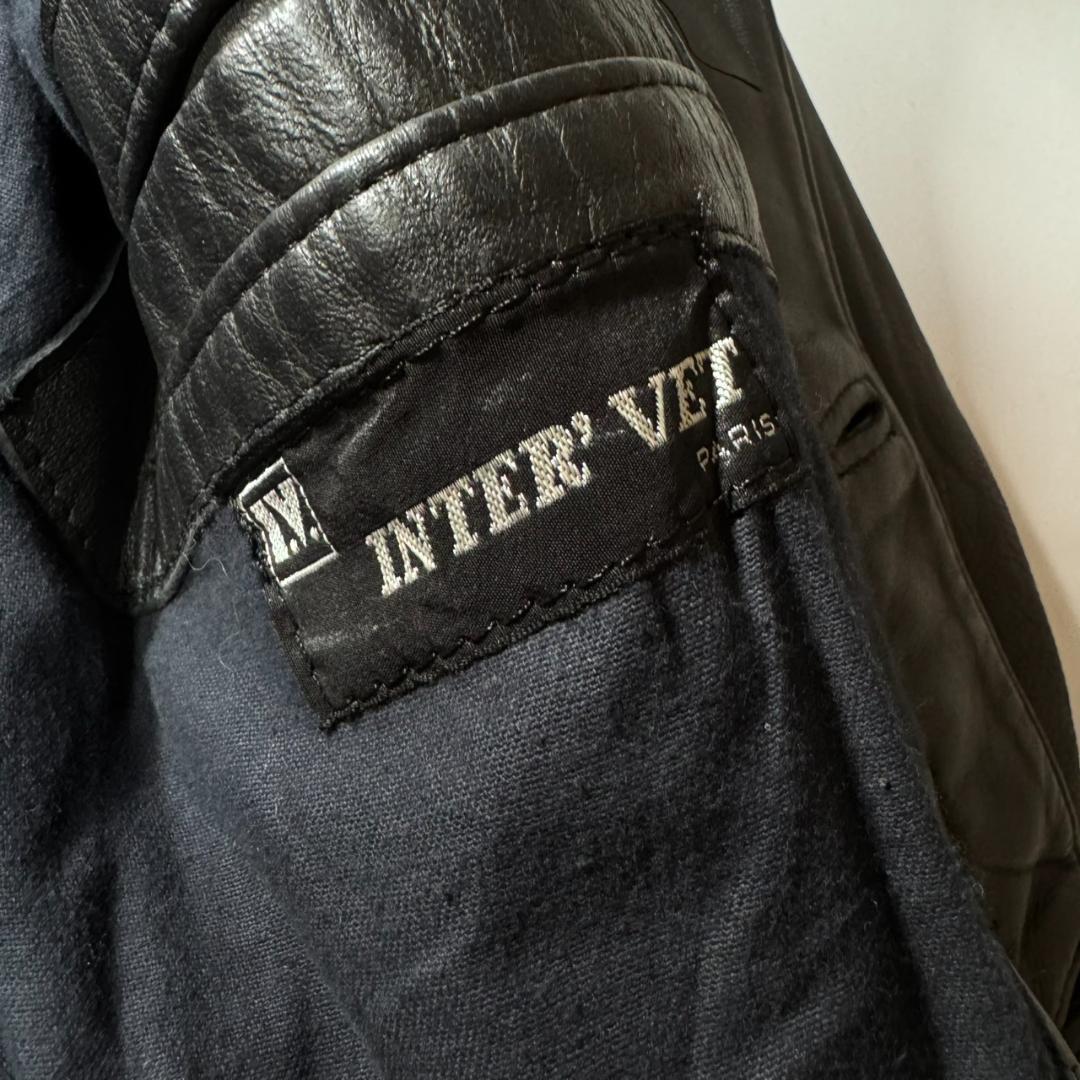 60s INTER VET レザーファイヤーマンジャケット フランス