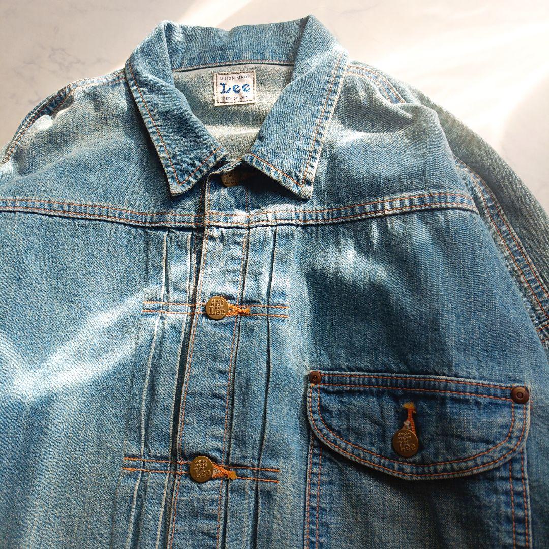 【美品】LEE denim jacket サイズL 1st ファーストモデル