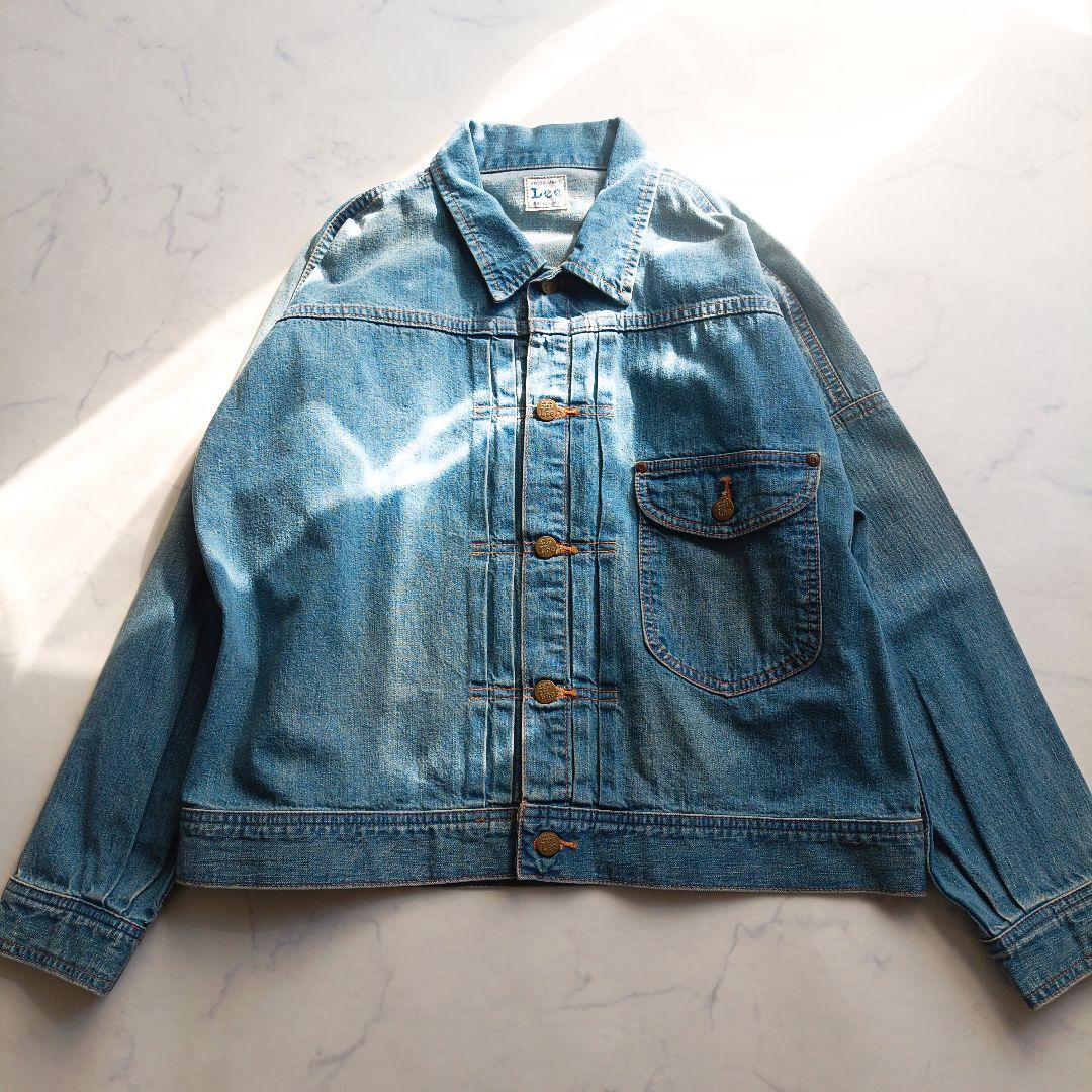 【美品】LEE denim jacket サイズL 1st ファーストモデル