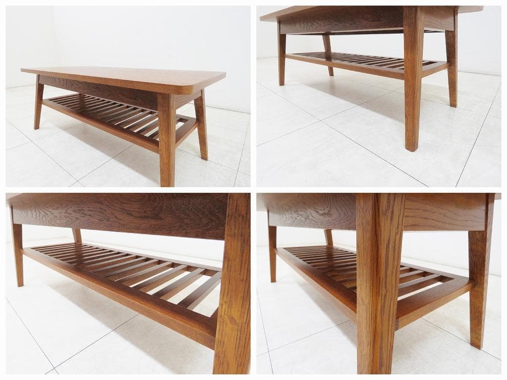 PFS DH TEA TABLE WITH SHELF テーブルセンターリビング