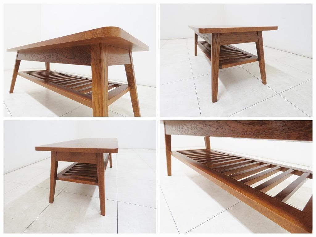 PFS DH TEA TABLE WITH SHELF テーブルセンターリビング