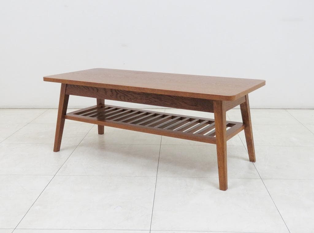 PFS DH TEA TABLE WITH SHELF テーブルセンターリビング