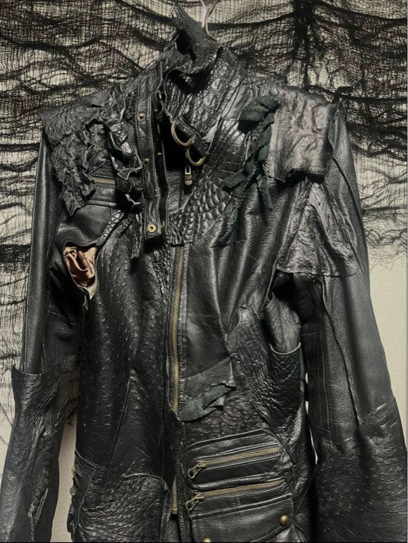 ジャケット・アウター 1vfudie custom leather jacket