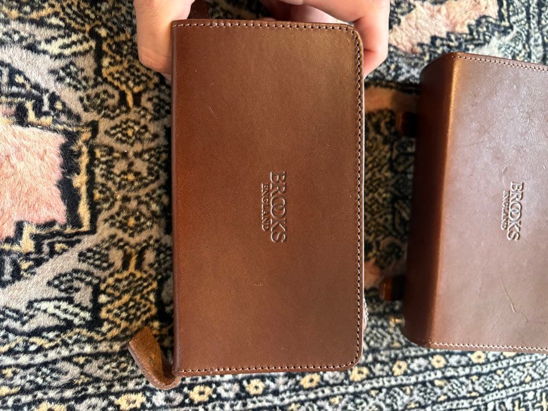 アクセサリー Brooks D-Shaped Tool Bag Brown