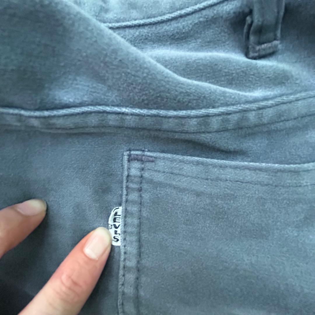 Levi’s 70s BIG E France “black moleskin”