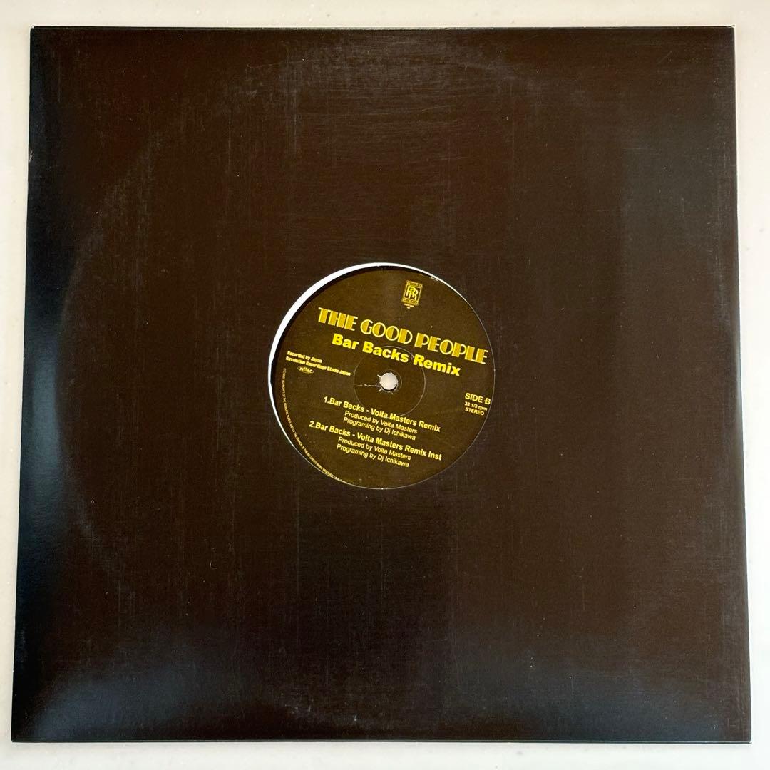 その他 The Good People / Bar Backs Remix 12inch