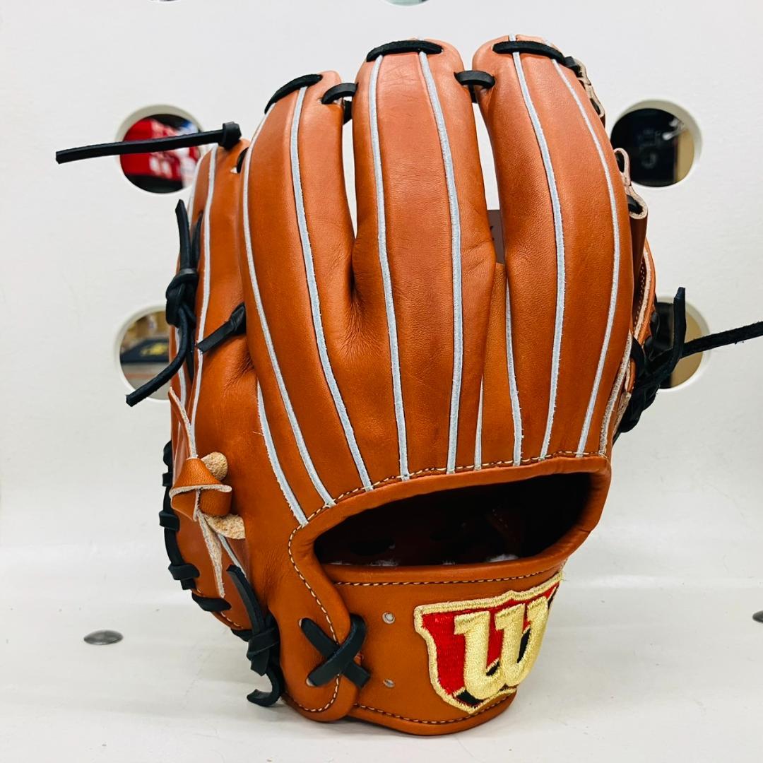 ウィルソン　WBW102898　硬式　内野手用　DL型　高校野球対応　仕上げ加工
