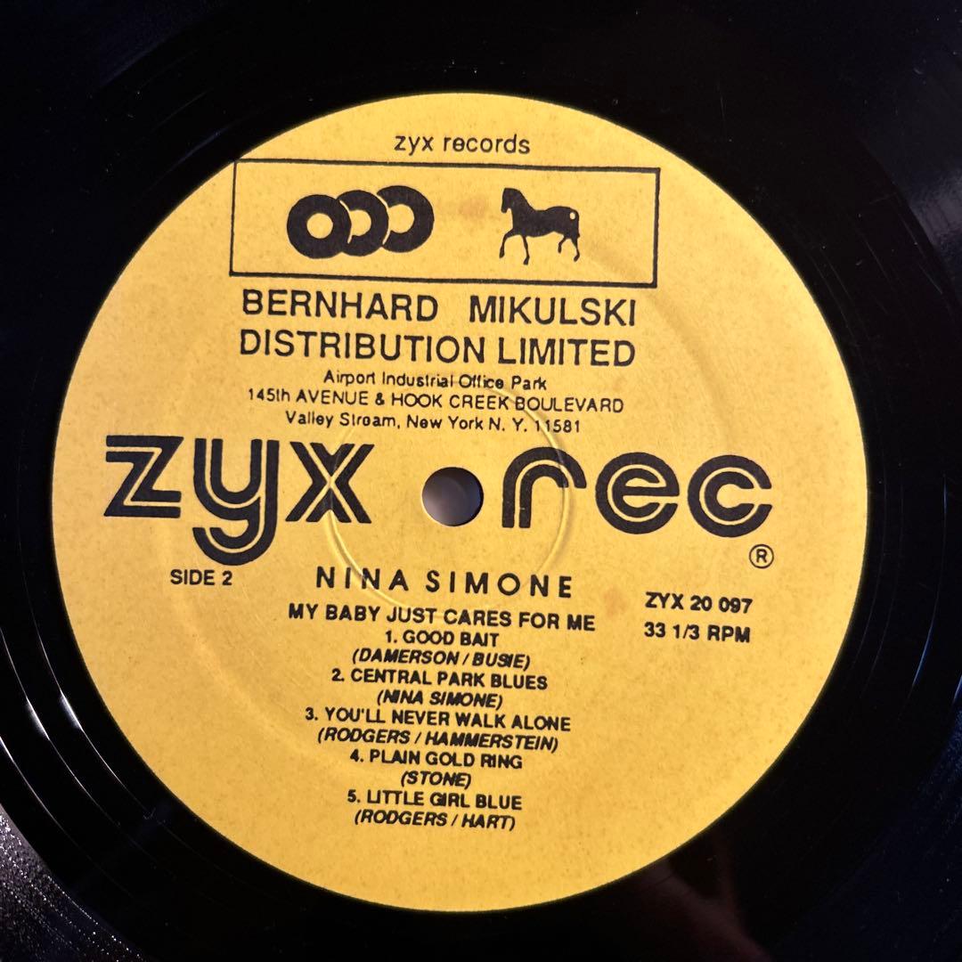 洋楽 Nina Simone My Baby Just Cares For Me
