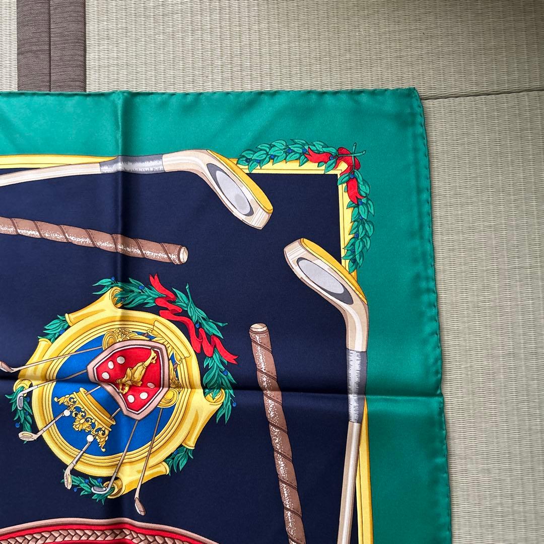 GUCCI シルク　スカーフ