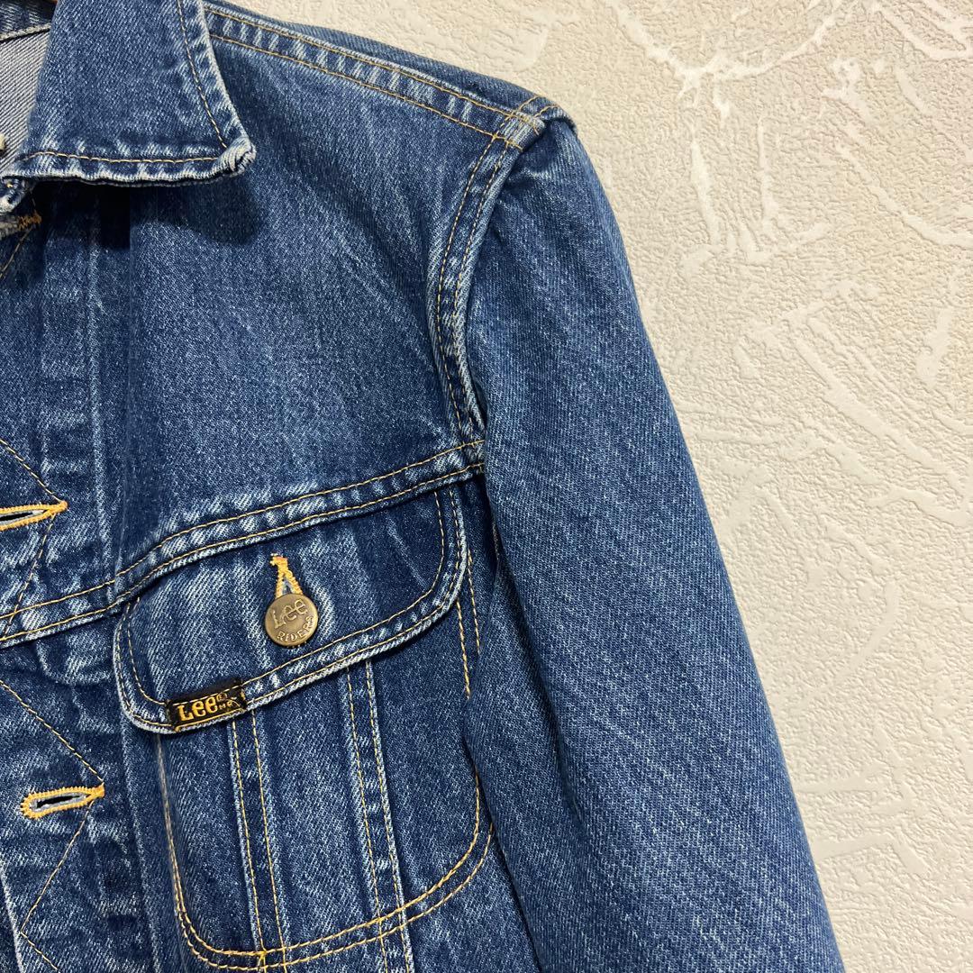 USA製　80S Lee Gジャン　デニムジャケット　36R カバーオール