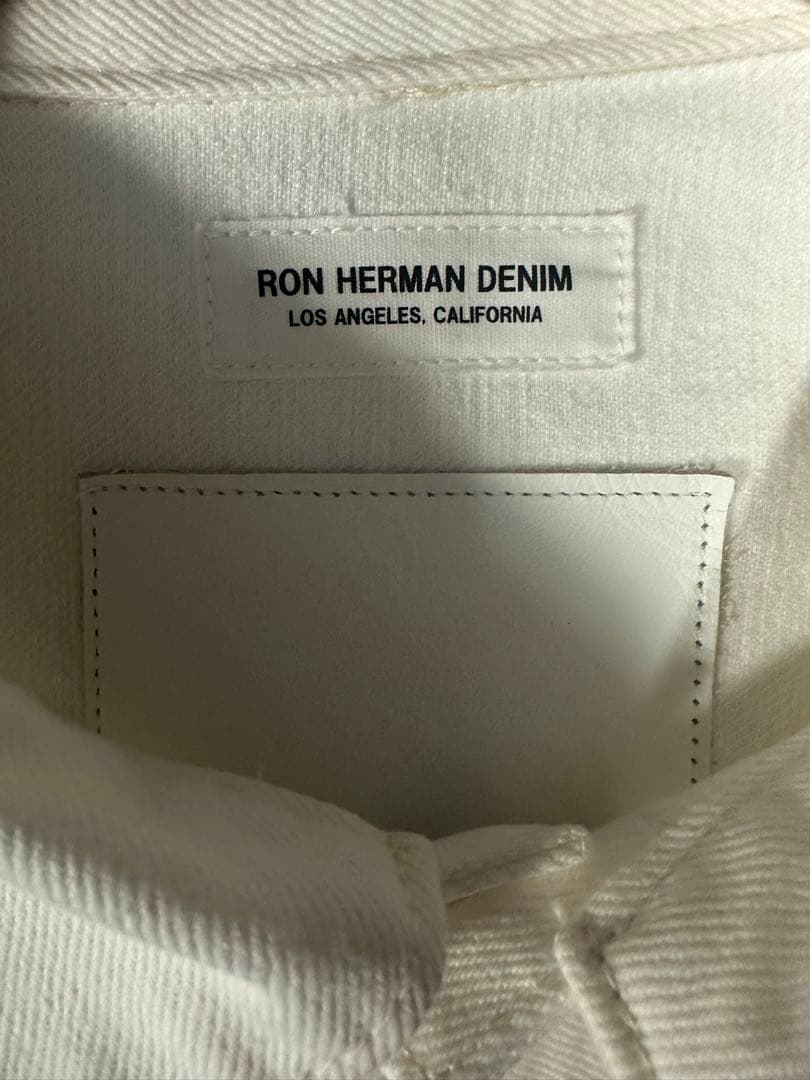 RonHerman DENIM ホワイト デニムジャケット ロンハーマン