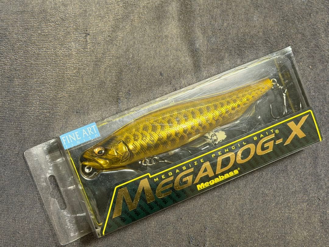 メガバス メガドッグ メガドッグx アングラーズマーケット限定 オリカラ 金鯱