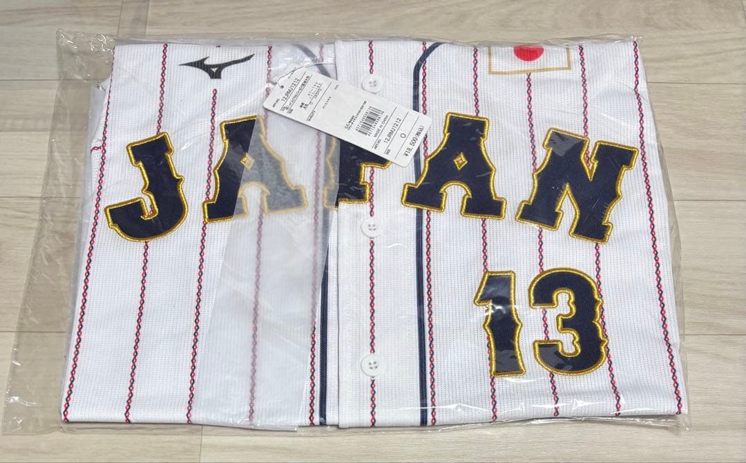 野球 日本代表 オリックスバファローズ 宮城大弥 ユニフォーム Oサイズ 新品