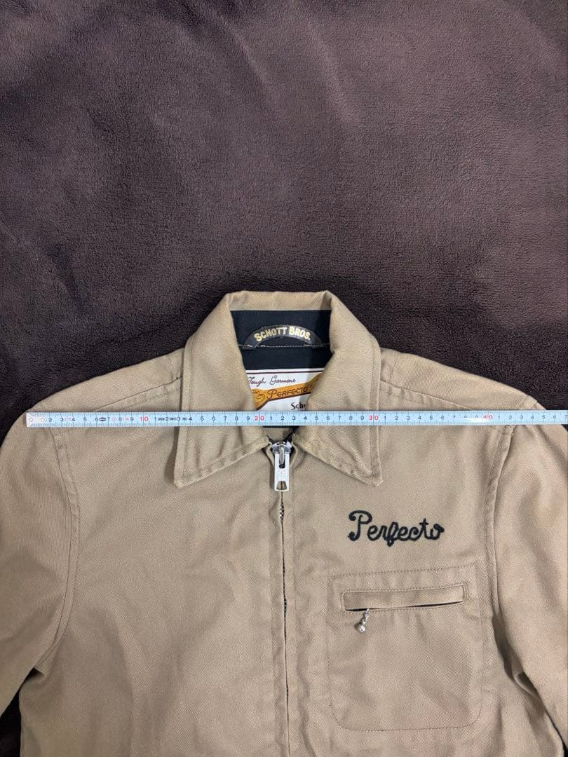 SCHOTT ベージュジャケット