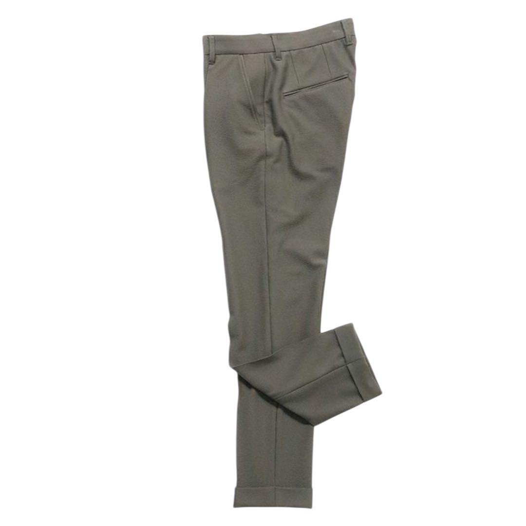 Y1 1piu1uguale3 CREASE SLACKS ［KHAKI］XL