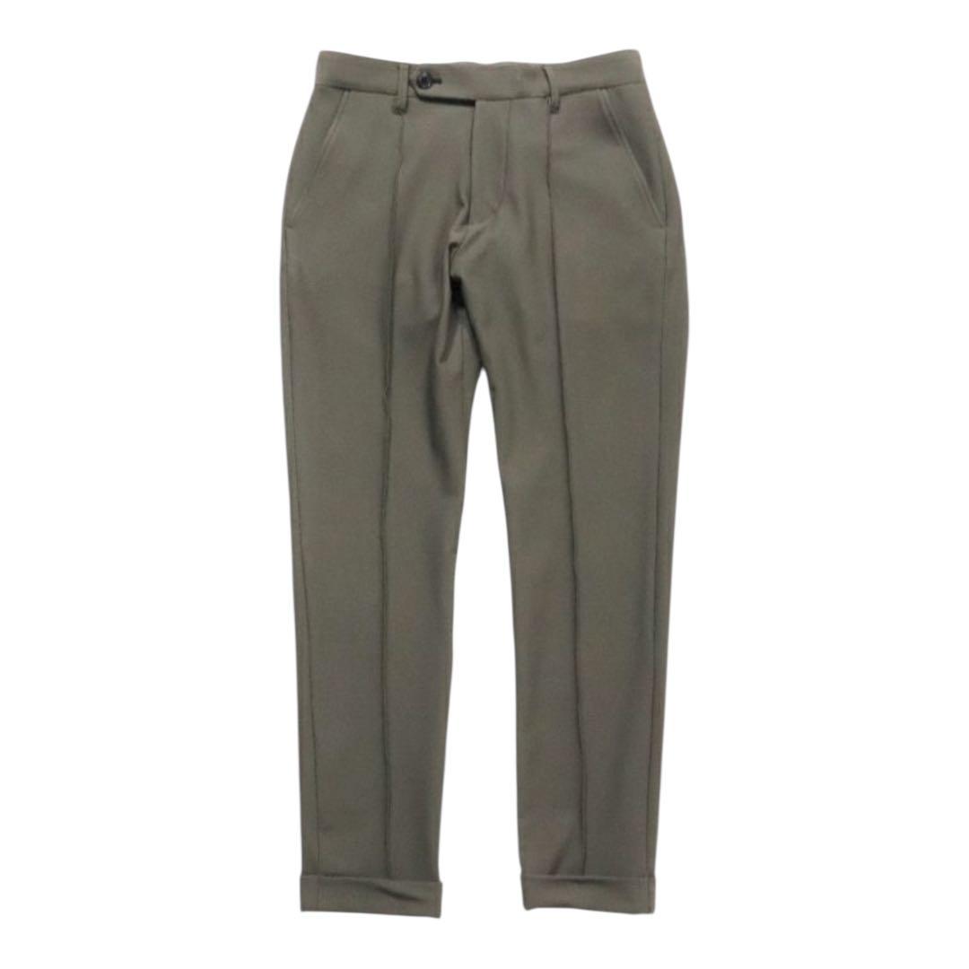 Y1 1piu1uguale3 CREASE SLACKS ［KHAKI］XL
